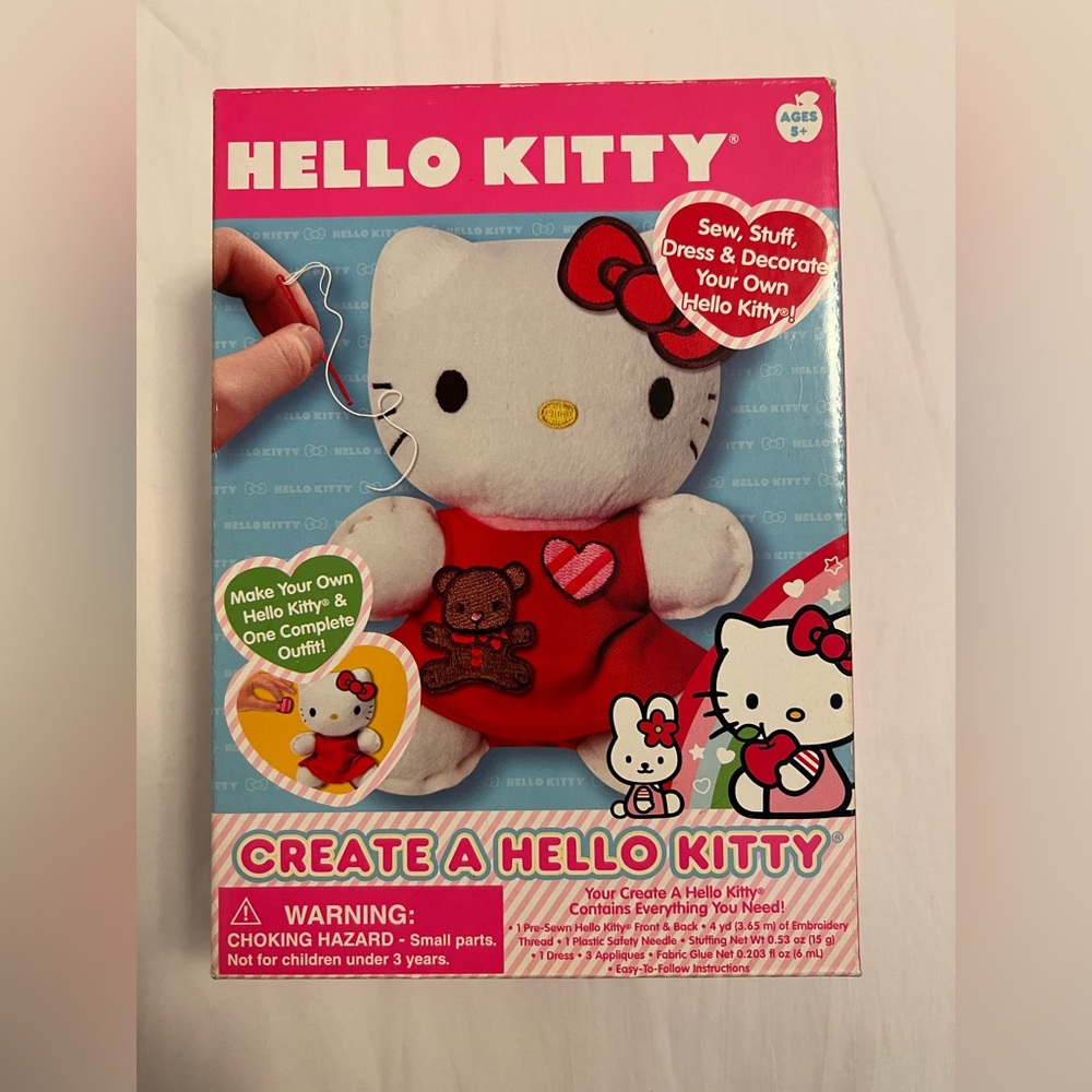 “Create A Hello Kitty” Kit NIB